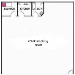 crack smoking room