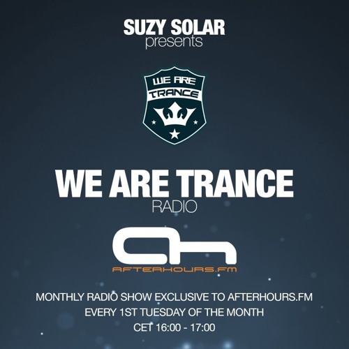 Suzy Solar presents We Are Trance Radio 025
