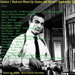 HALSTON - BEDROCK MIXED-UP Shaken Not Stirred Drink 1