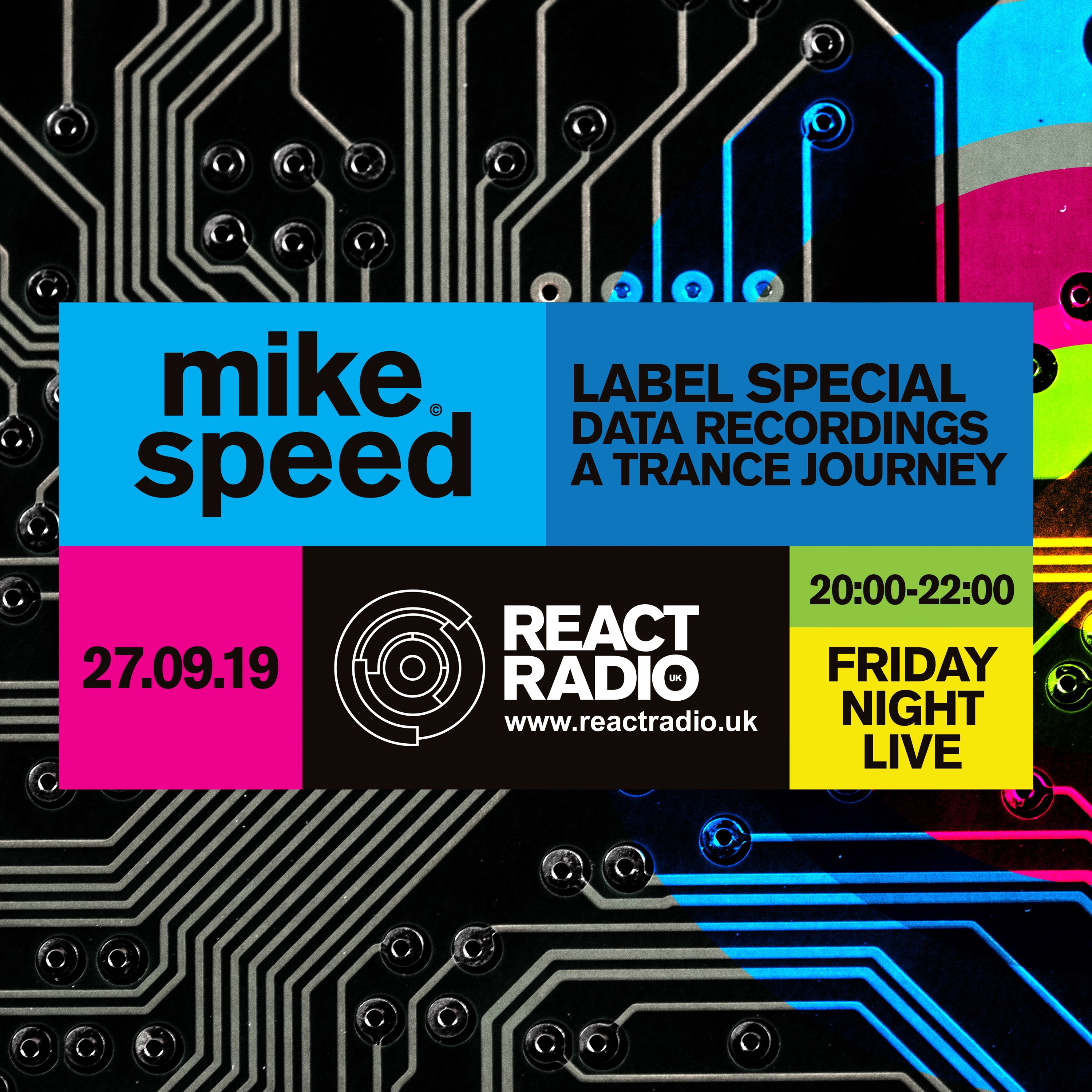 Mike Speed | React Radio UK Show | www.reactradio.uk | Underground & Oldskool Beats