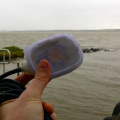 FKISM: Goolwa Barrages current flow (underwater recording with home made hydrophones)- August 2012
