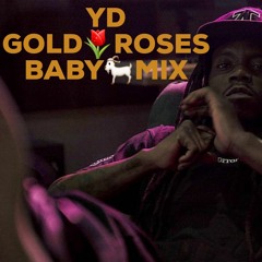Yd- Gold Roses