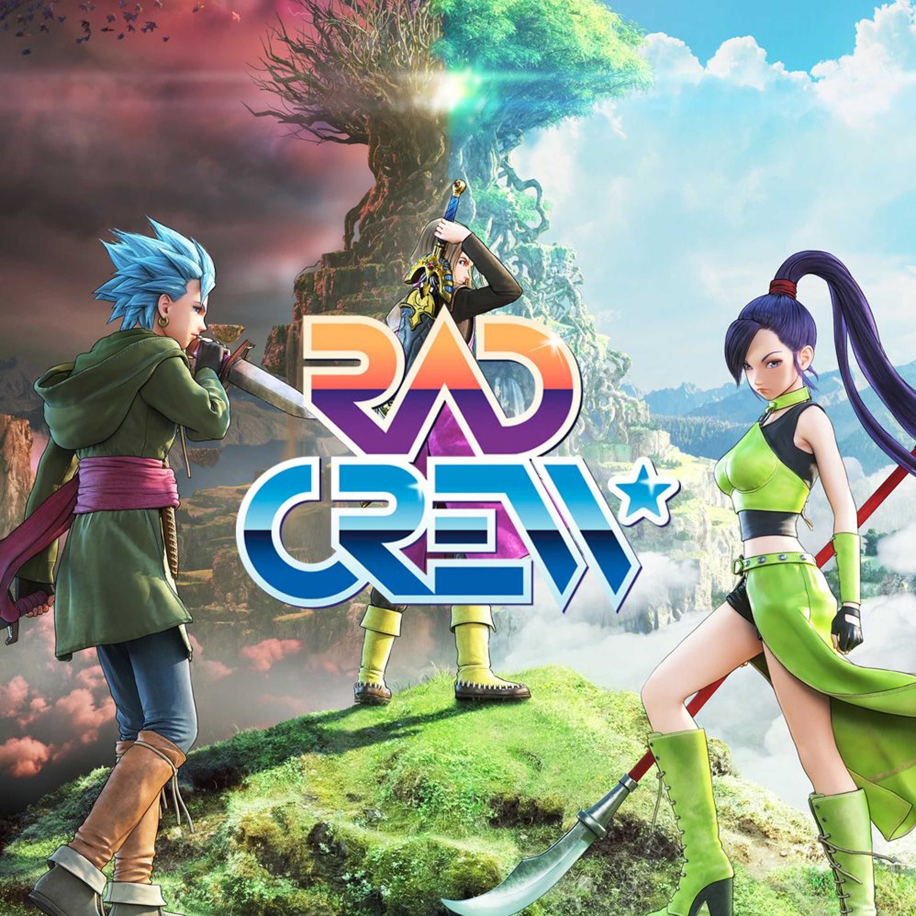 Rad Crew S18E14: Dragon Quest XI S, Link's Awakening og spill basert på Jim Carrey-filmer episode artwork