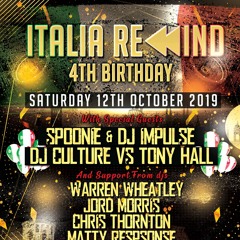 DJ TONY HALL - ITALIA RE-WIND VOLUME 66