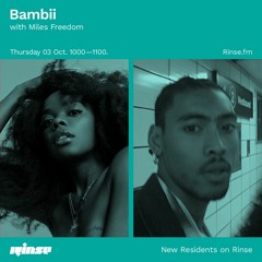 Bambii with Miles Freedom - 03 October 2019