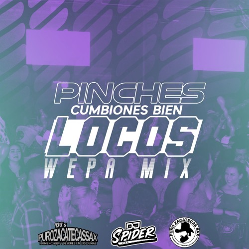 ''Pinches Cumbiones Bien Locos'' Wepa Mix (Dj spider ) 2019