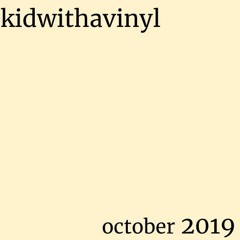 october 2019 mixtape