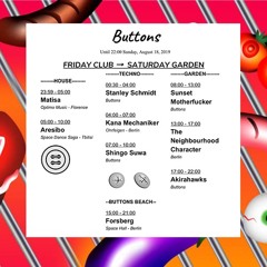 Buttons Party DJ-set (Berlin 2019)