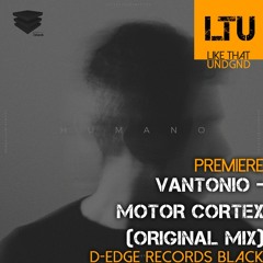 Premiere: VAntonio - Motor Cortex (Original Mix) | D-Edge Records Black