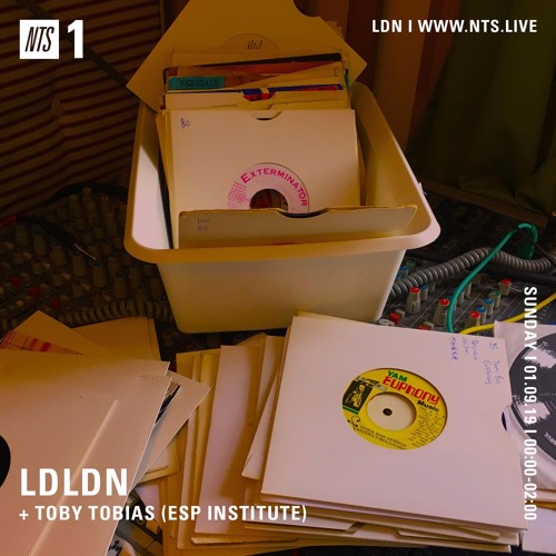 Toby Tobias half hour digi dub experiments recorded on NTS Sept 2109