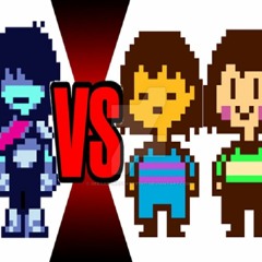 Deltarune Frisk Battle Birth of Games and Memories soundtrack | Battle