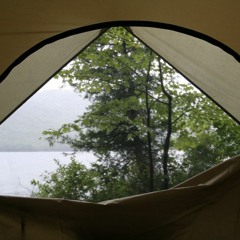 Light Rain Sounds On Tent | 4500' Elevation [Field Recording]