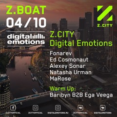 Fonarev Z Boat Party @ Digital Emotions & ZCITY  2019