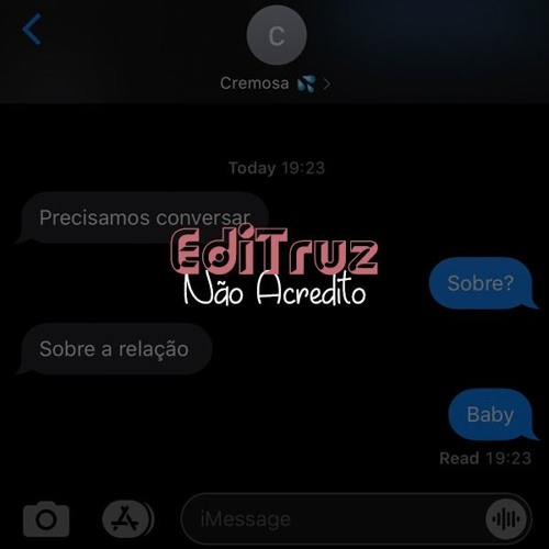 EdiTruz - Não Acredito (Prod. By Unknown)