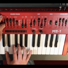 Kathy's Song ( All done on a Behringer MS-1 / MS-101 and a VC-340)