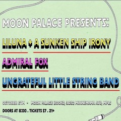 UNGRATEFUL LITTLE STRING BAND @ Moon Palace Books   10-06-19