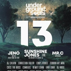 Cumulus Dj Set Live @ Underground Souls 13th Anniversary Party 2019