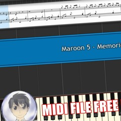 Maroon 5 - Memories (Midi File Free Download)
