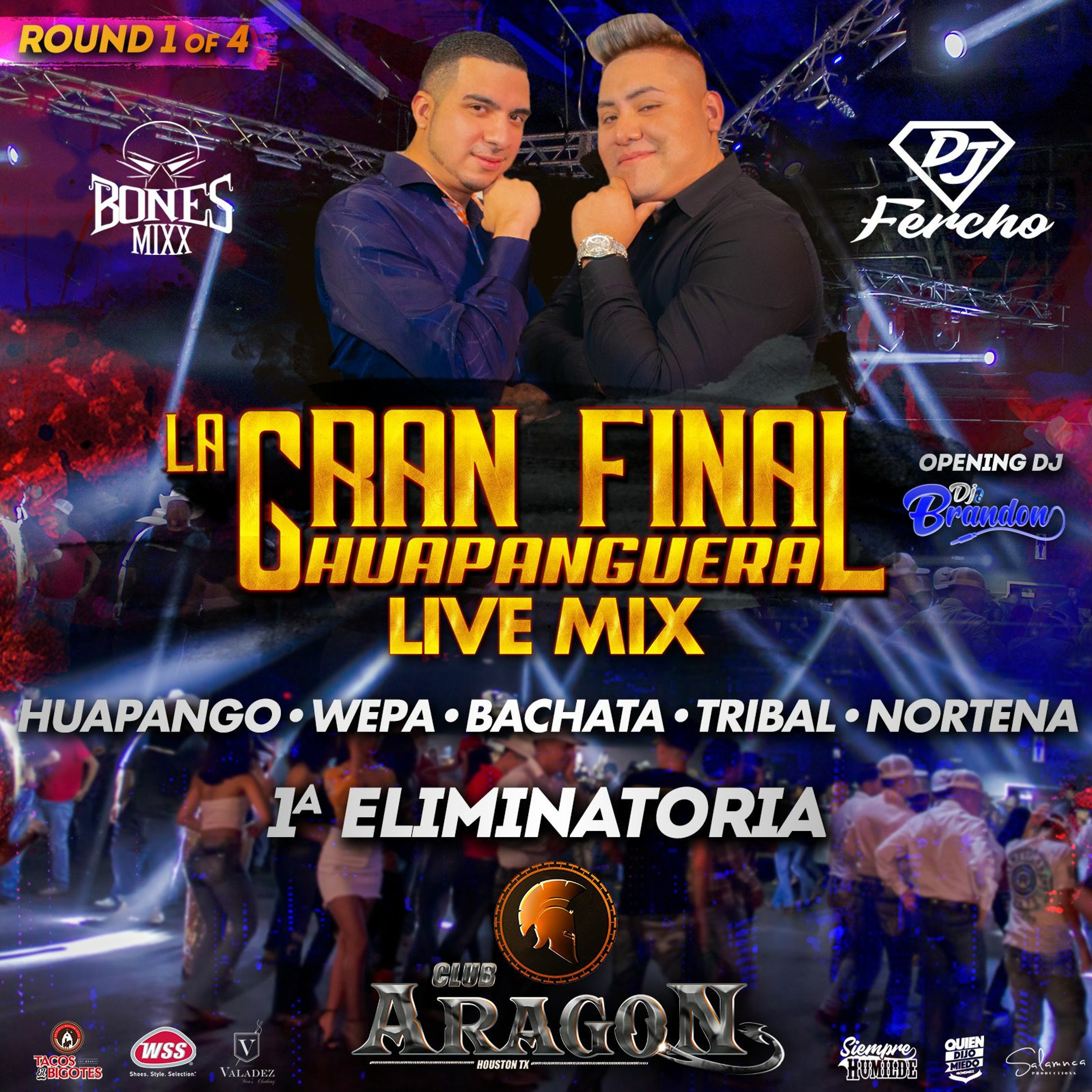 La Gran Final Round 1 - @Club Aragon DJ BONES & DJ FERCHO episode artwork