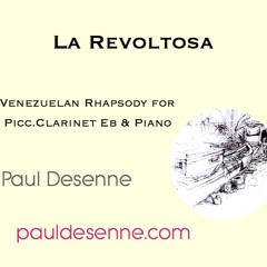 La Revoltosa - Venezuelan Rhapsody for  Picc. Clarinet & Piano