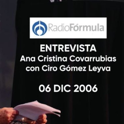 Stream 06 Dic 2006 Ana Cristina Covarrubias en Radio F rmula by