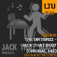 Premiere: The Dirtbirdz - Jack That Body (Original Mix) | Distrackt Records