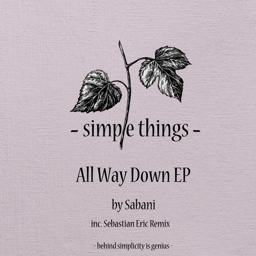 [STUD019] Sabani - All Way Down