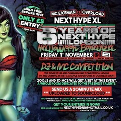 Amplify  -Next Hype 6th Birthday, Halloween special DJ Competition Entry