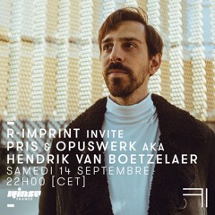 R-Imprint Podcast 069 | Hendrik Van Boetzelaer Aka Opuswerk