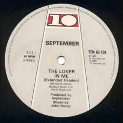 September - The Lover In Me (1985)