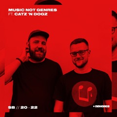 Music Not Genres by Catz 'n Dogz - Radio NewOnce - 28.09.2019