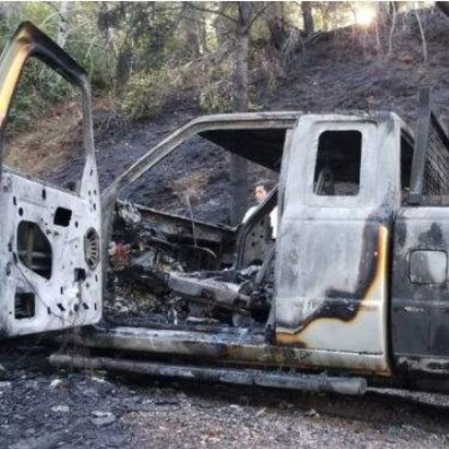 Stream Vehicle Fire Contained in Briceland Today; Humboldt Bay Fire