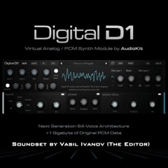 Audio Kit Digital D1 Synth: The Editor -  100 Presets Sound Set