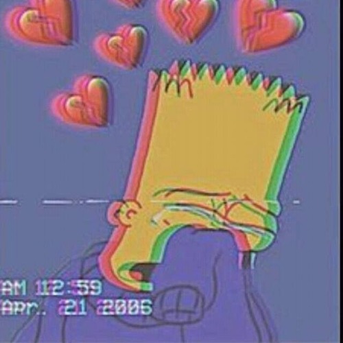 Sad Bart Simpson