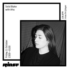 Solid Blake with Afra - 11 October 2019