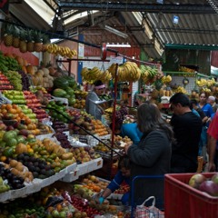 Bustling Paloquemao Market