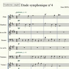 Etude symphonique n°4 en si mineur
