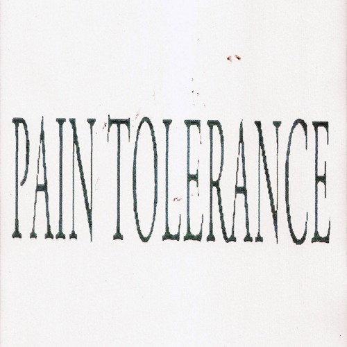 Pain Tolerance - PAINTOLERANCE2