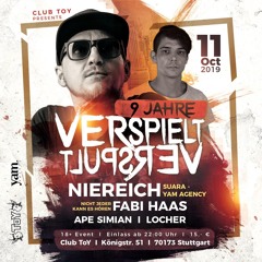 9 Jahre Verspielt Verspult @ Club ToY