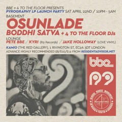 Osunlade DJ set @ Kamio 22nd April 2017