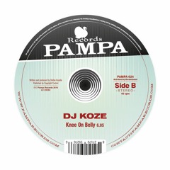 Pampa024 B  DJ Koze - Knee On Belly