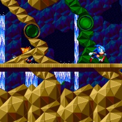 Mystic Cave Zone 2 Player/ Hidden Palace Sonic Mania Remix V.3