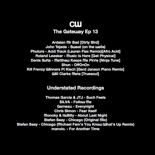 The Gateway With Craig Williams [Ep 13] Guest Label Understated Recs