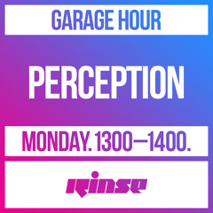 Garage Hour: Perception - 14 October 2019