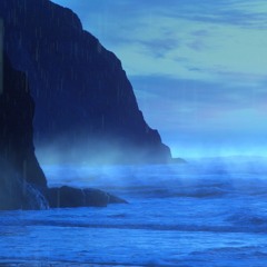 Rain Sounds For Sleeping, Studying Or Focus With Ocean Waves White Noise (75 Minutes)