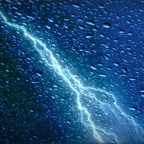 Rain Sounds On Window With Thunder For Studying, Sleeping, Focus (75 Minutes)