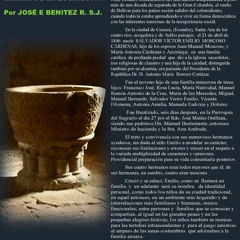 Capítulo 2 CONOCE AL P. EMILIO MOSCOSO, S.J. " Mártir de la Eucaristía"