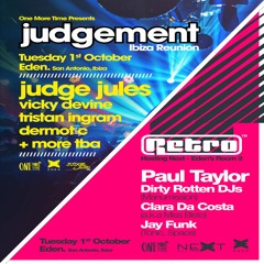 Judge Jules Live @ Judgement, Eden. 011019