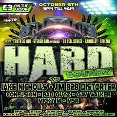 DJ Jim B2B Distorter MC Steal and MC Simpson - Hard Soundz 5th Oct 2019 FREE DOWNLOAD
