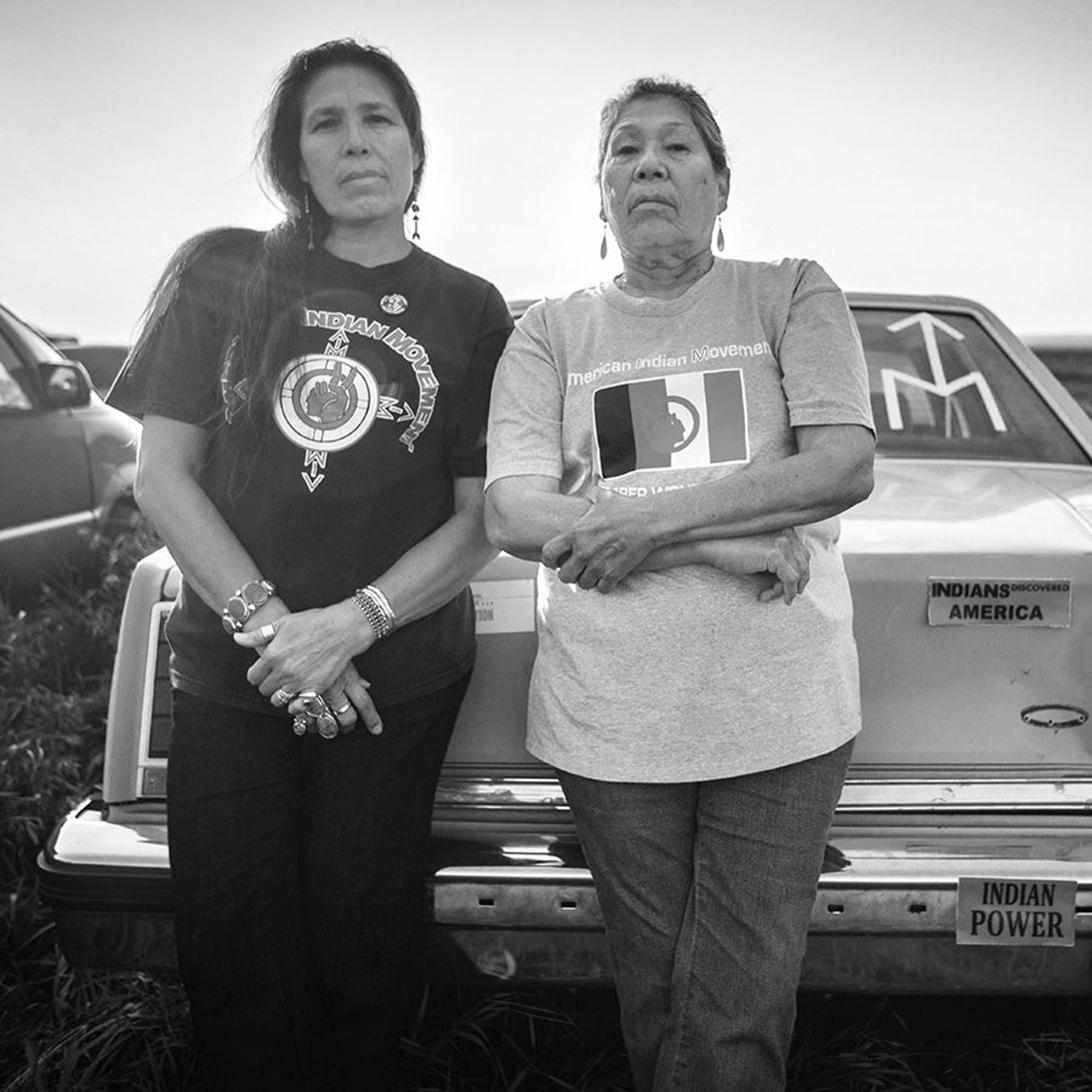 MADONNA THUNDER HAWK & MARCELLA GILBERT /// History of Indigenous Resistance in Turtle Island episode artwork